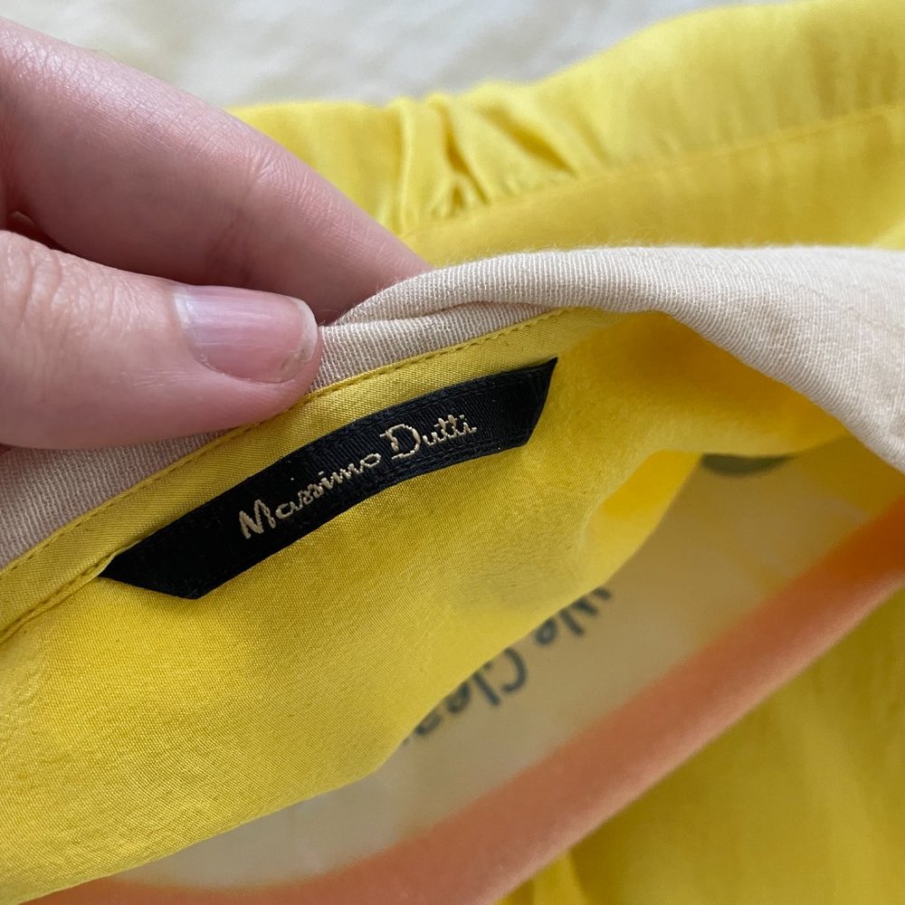 Massimo Dutti Mulberry Silk Top, M/32 - Picture 8 of 9